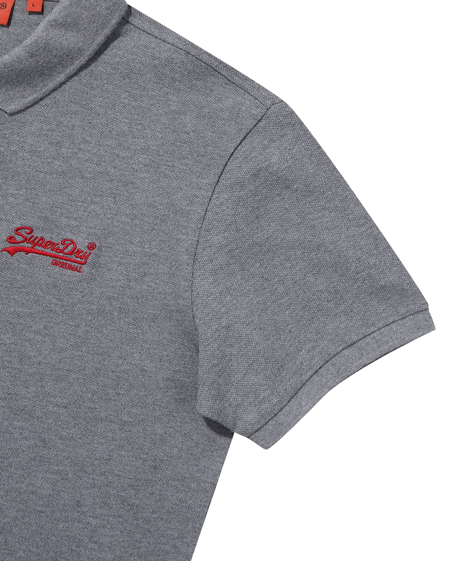 Vintage Logo Polo Shirt - Medium Grey