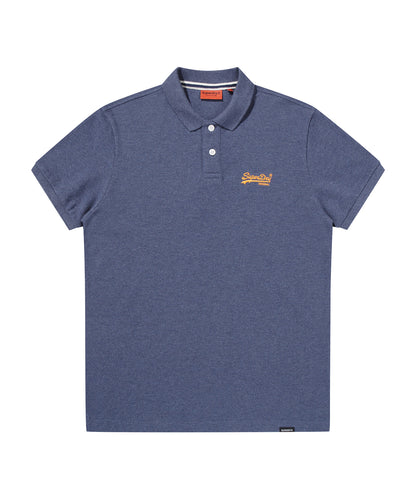 Vintage Logo Polo Shirt - M/Indigo