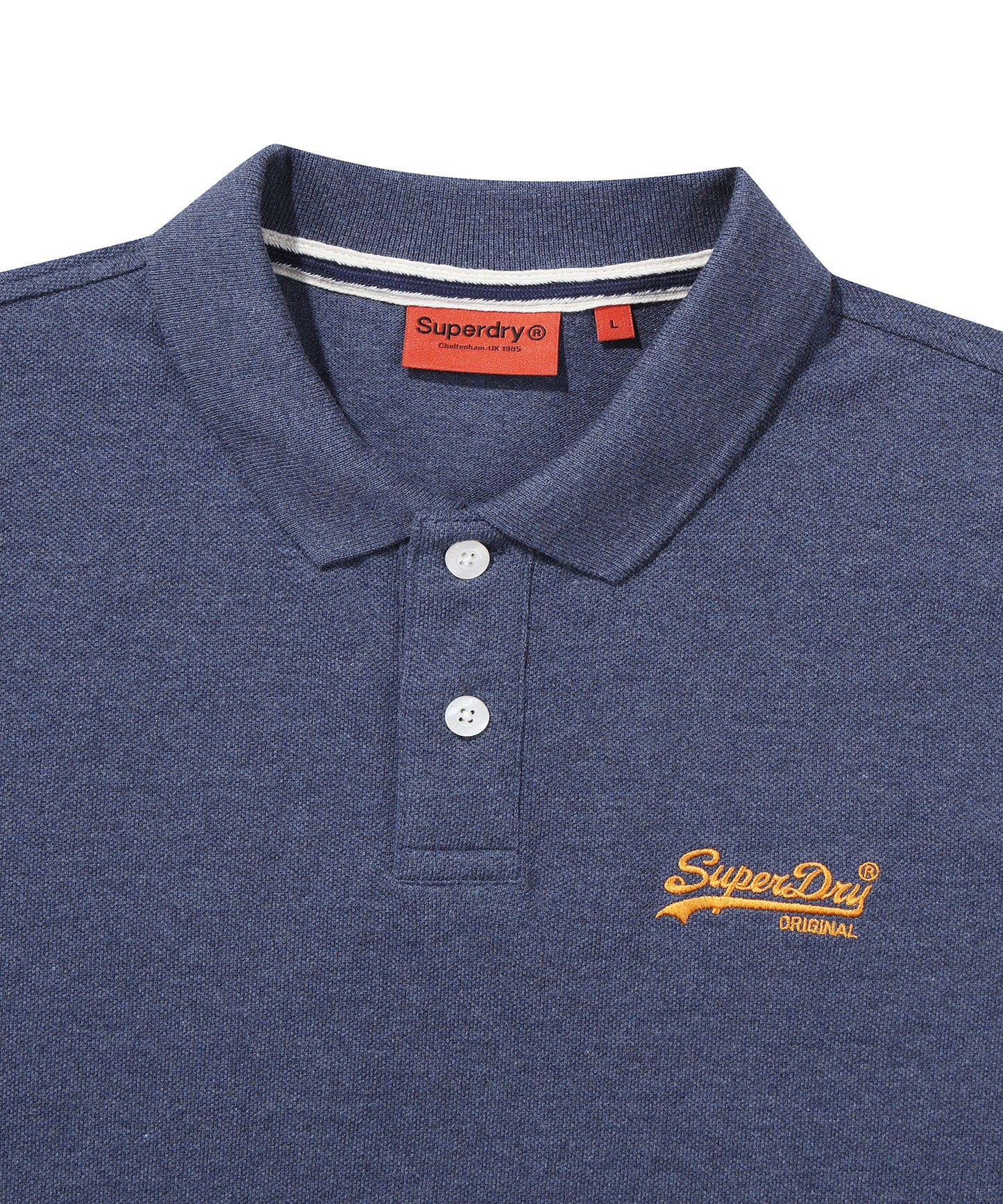 Vintage Logo Polo Shirt - M/Indigo