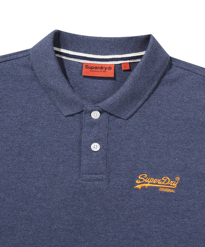 Vintage Logo Polo Shirt - M/Indigo