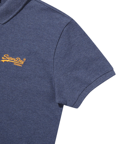 Vintage Logo Polo Shirt - M/Indigo