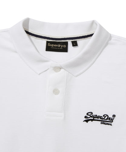 Vintage Logo Polo Shirt - White
