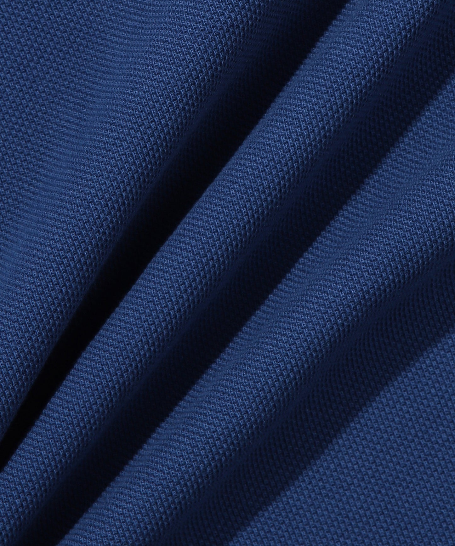 Athletics Felt Polo Shirt - D/Blue