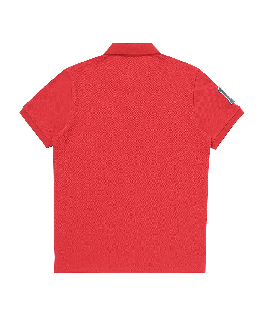 Athletics Felt Polo Shirt - Red