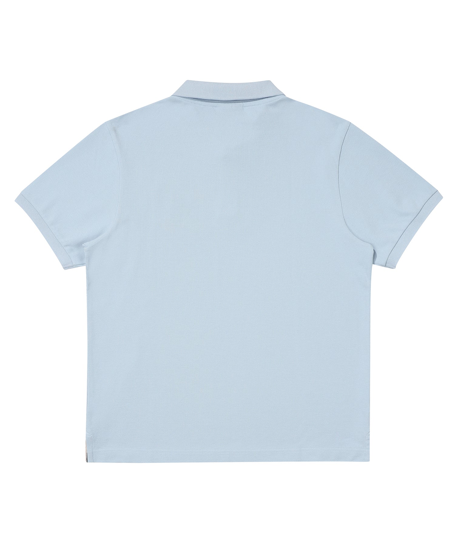 Tiger Logo Polo Shirt - Grey/Blue