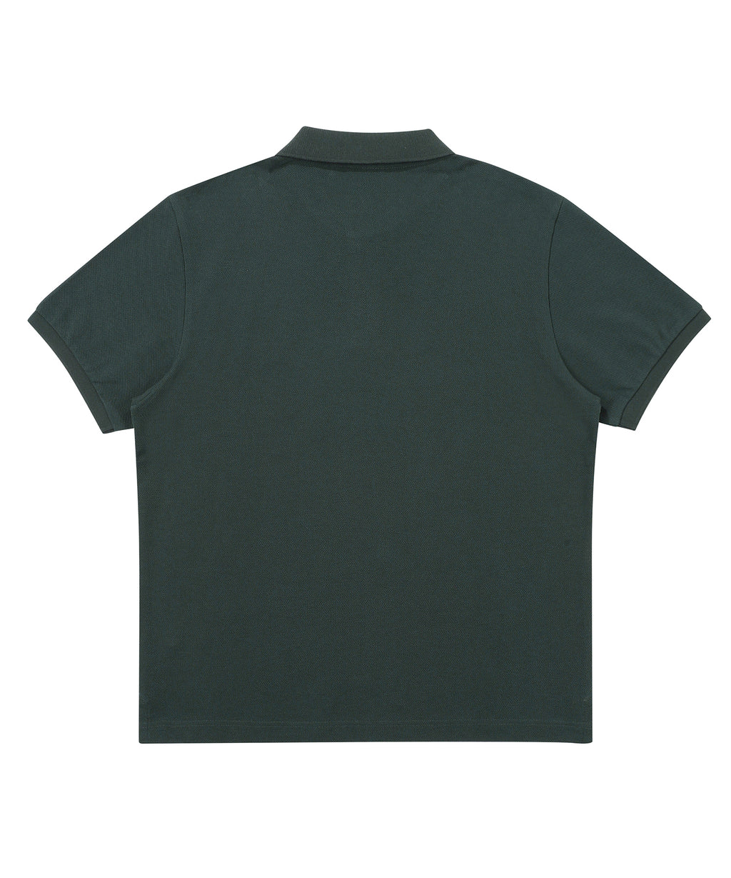 Tiger Logo Polo Shirt - Hunter