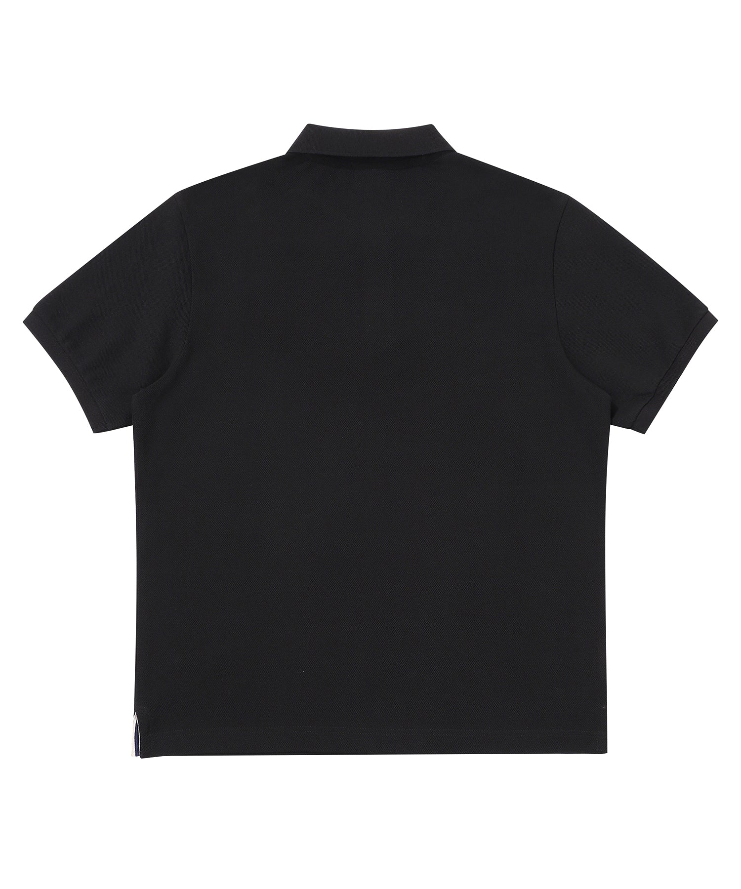Rose Logo Polo Shirt - Black