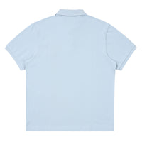 Rose Logo Polo Shirt - Grey/Blue