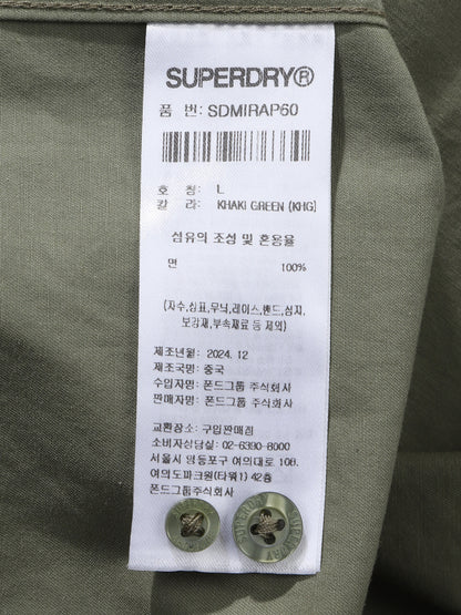 Contrast Stitch Work Pocket Shirt