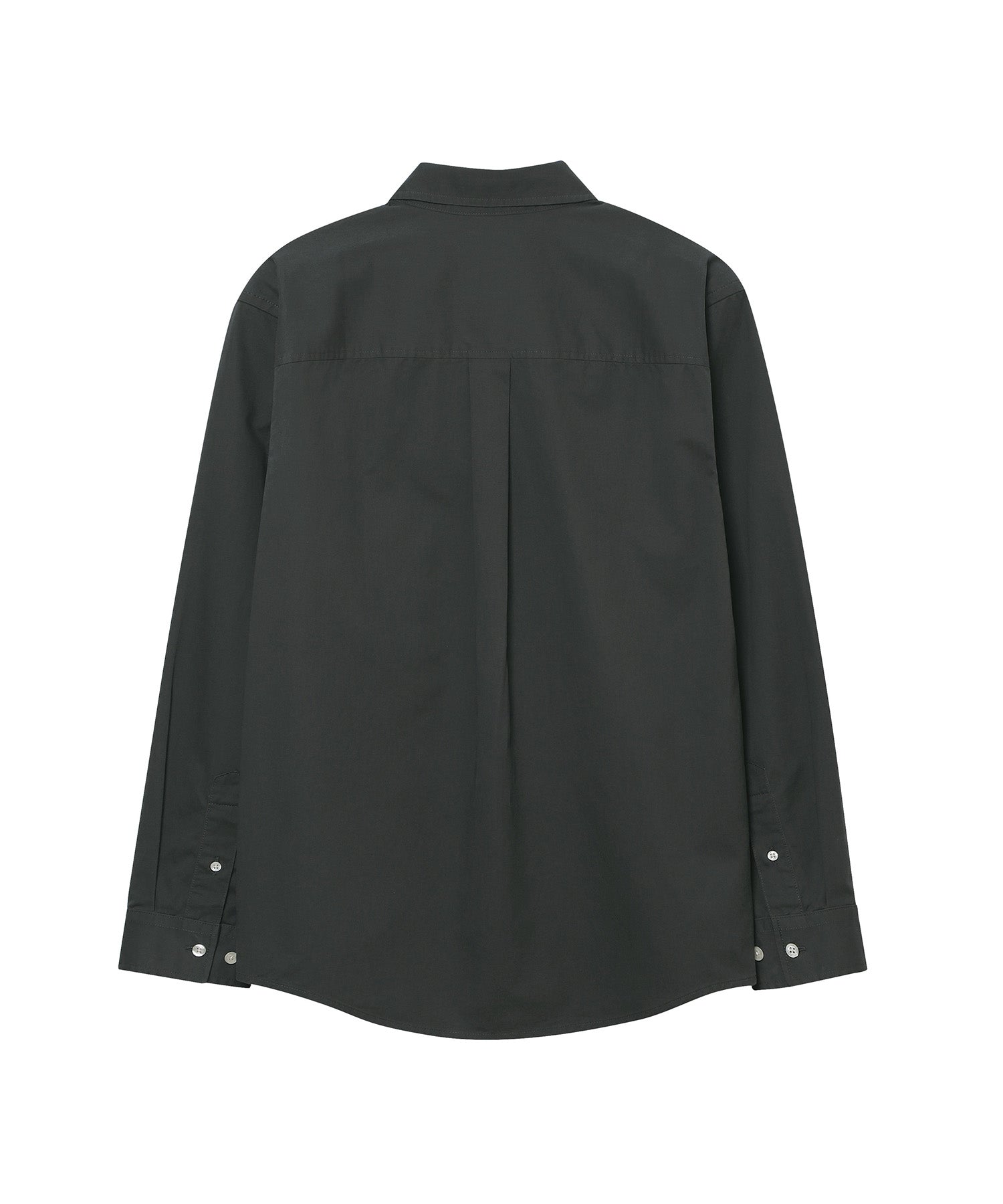 Logo Embroidered Cotton Shirt