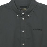Logo Embroidered Cotton Shirt