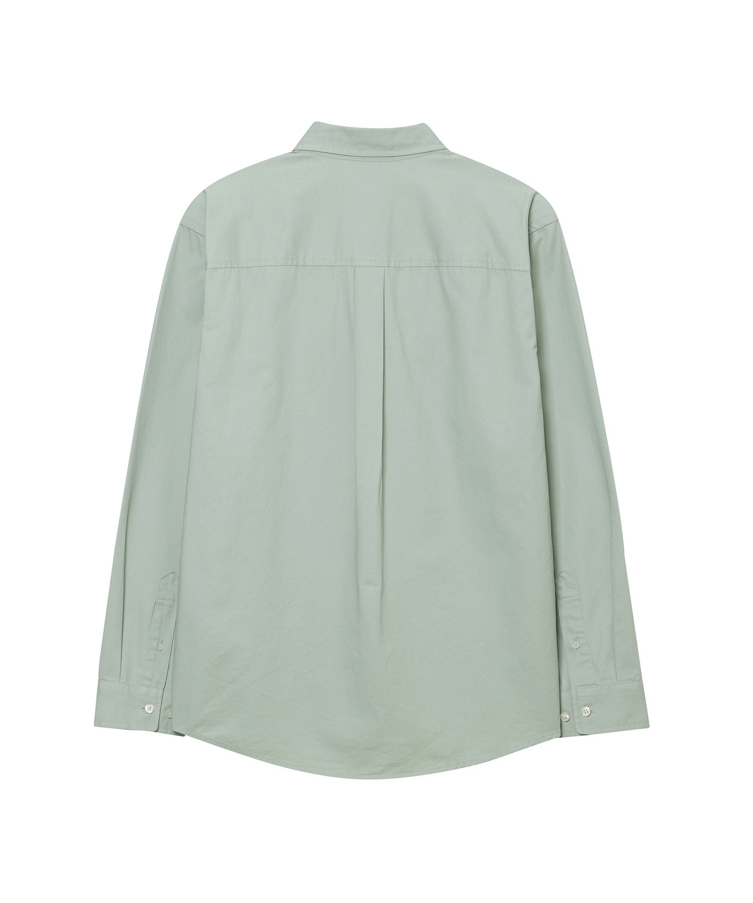 Logo Embroidered Cotton Shirt