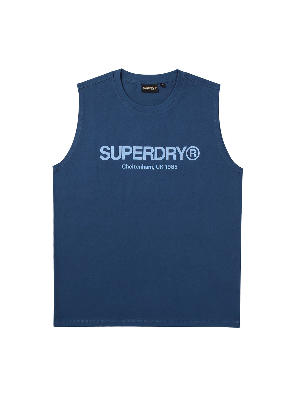 Core Logo Sleeveless - D/Blue