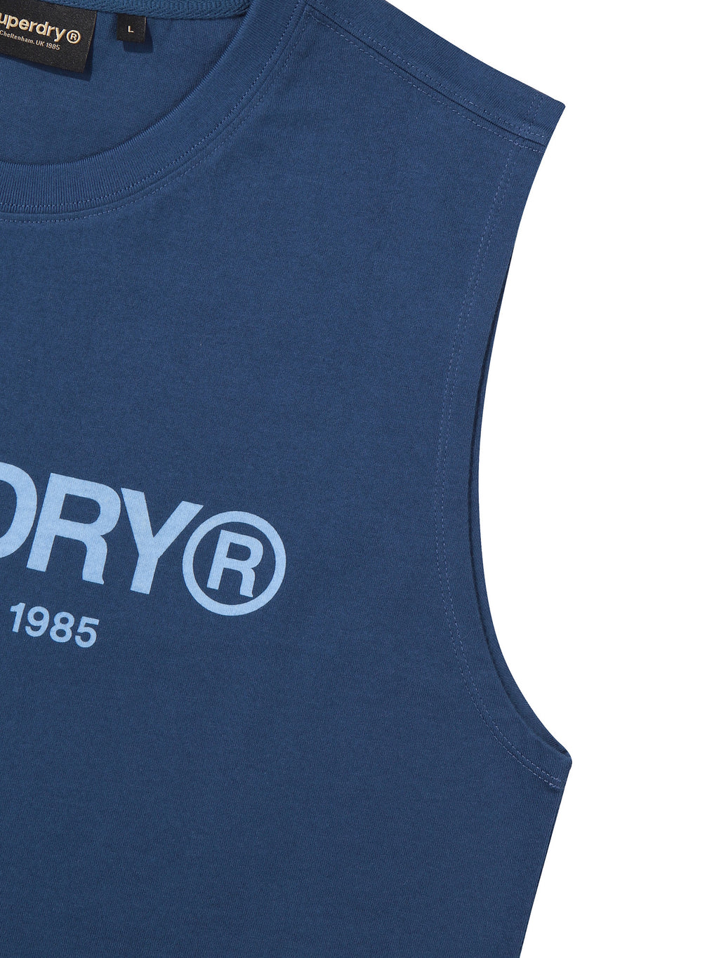 Core Logo Sleeveless - D/Blue