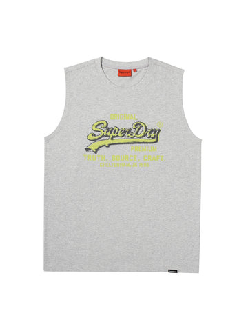 Vintage Logo Sleeveless - L/M/Grey