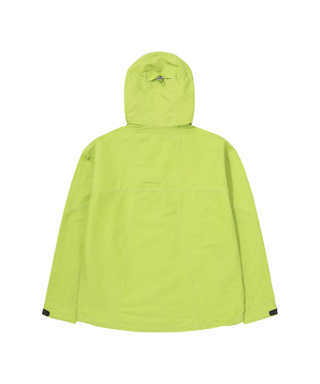 Hooded Signature Windbreaker Jacket - Lime
