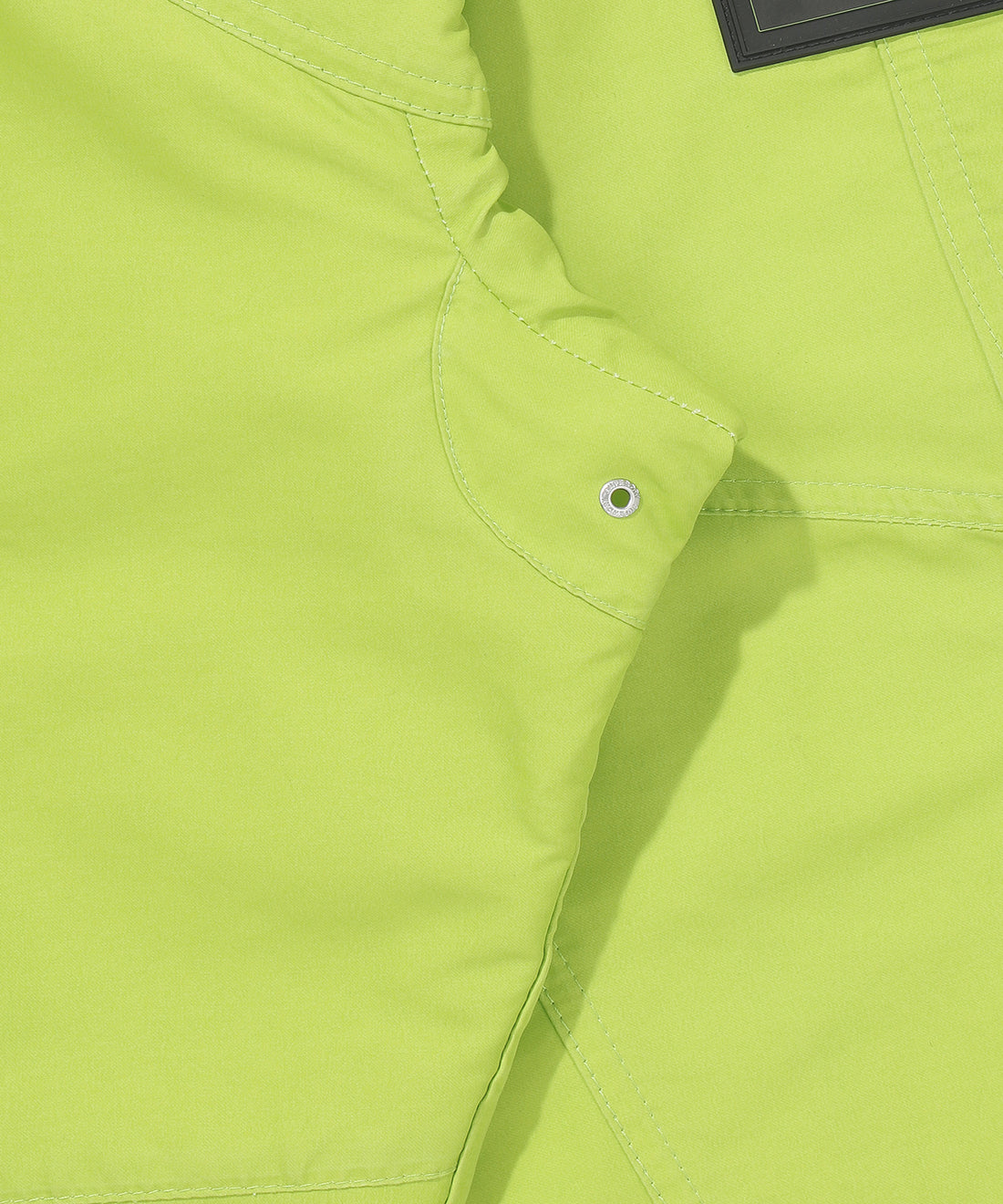 Hooded Signature Windbreaker Jacket - Lime