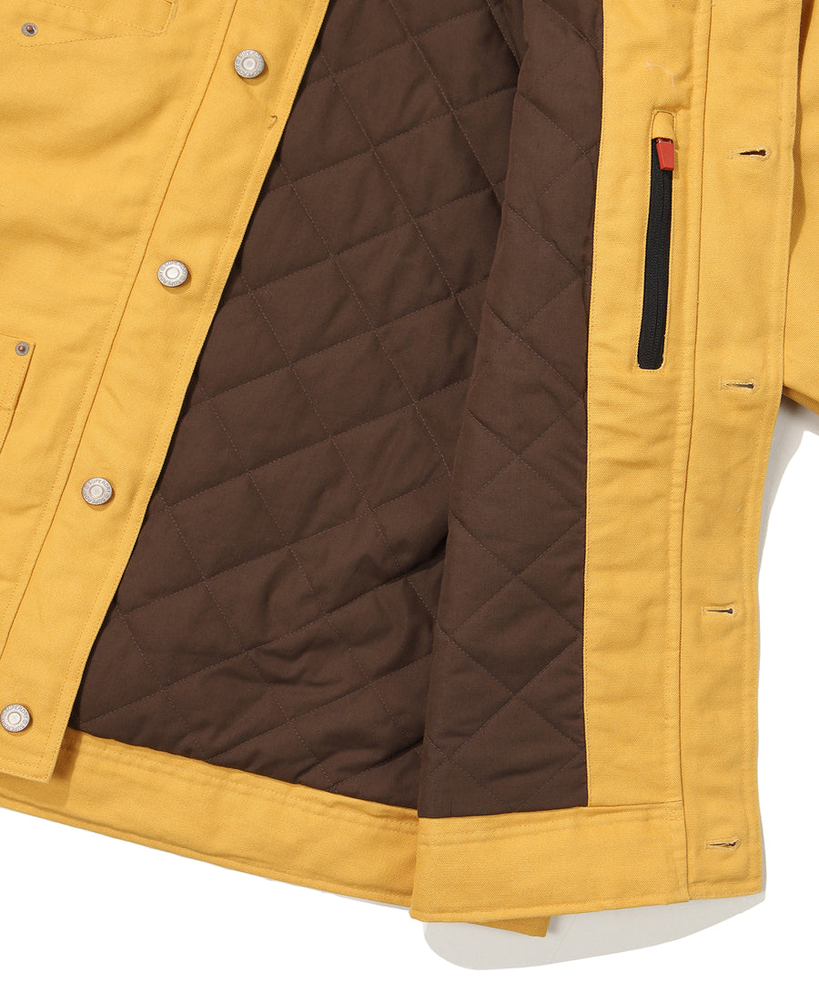 Padded Hunting Jacket - Mustard