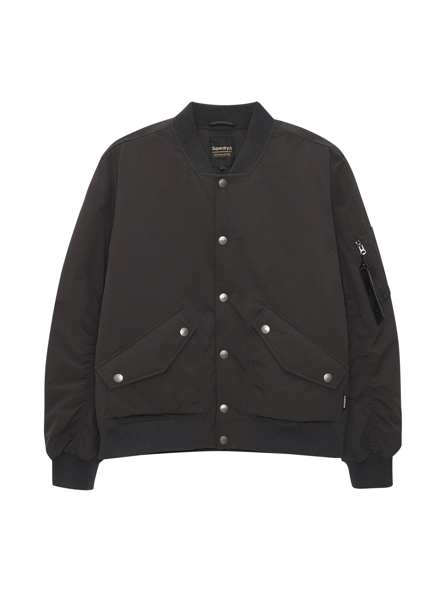Logo Embroidery Padded Bomber