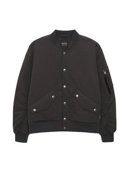 Logo Embroidery Padded Bomber