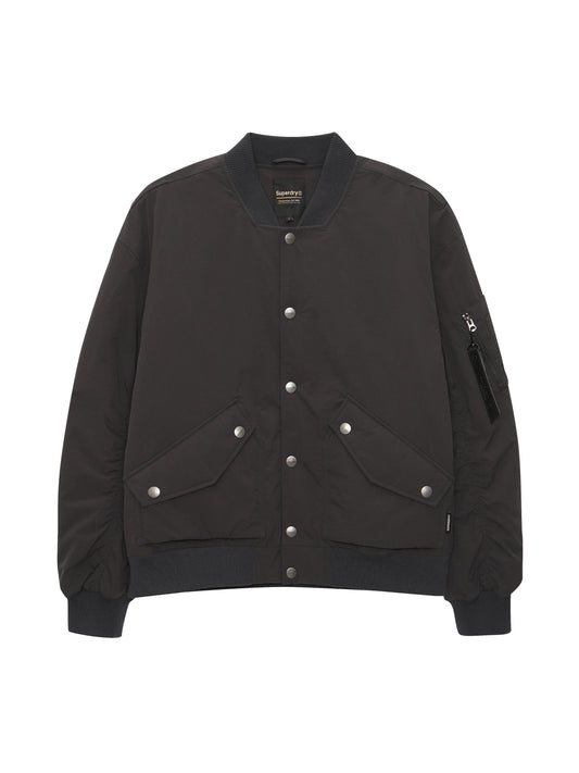 Logo Embroidery Padded Bomber