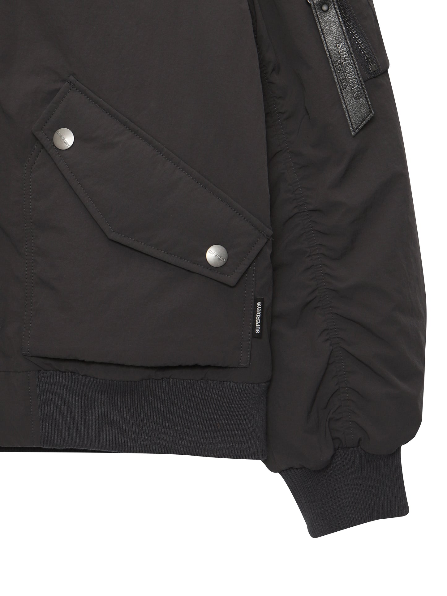 Logo Embroidery Padded Bomber