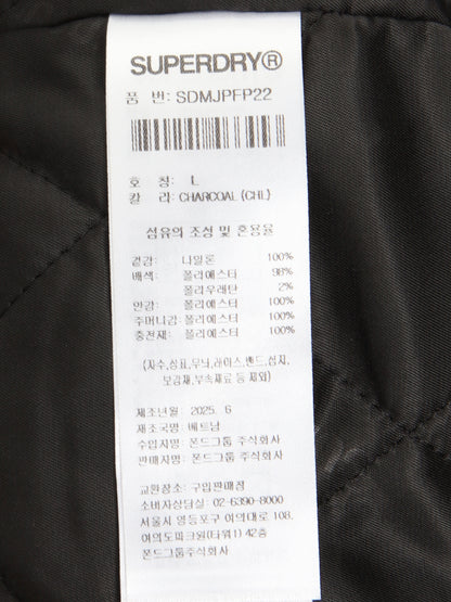 Logo Embroidery Padded Bomber