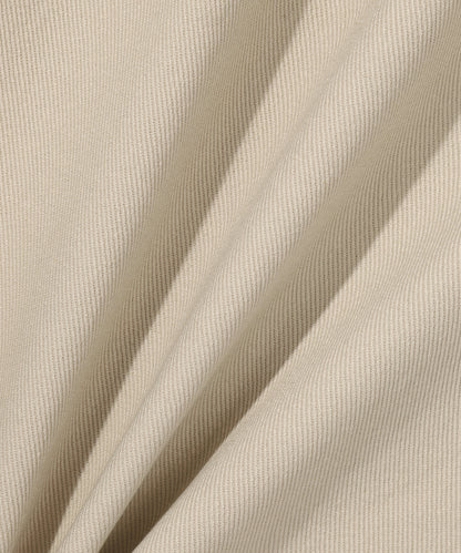 Zip Through Chore Jacket - L/Beige