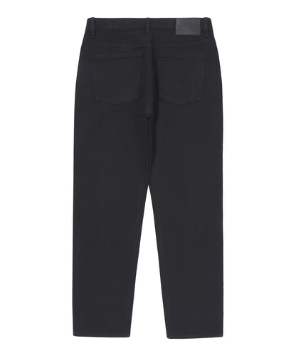 Vintage Slim Denim Pants - Black