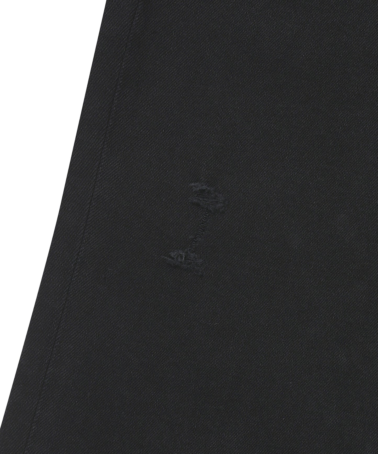 Vintage Slim Denim Pants - Black
