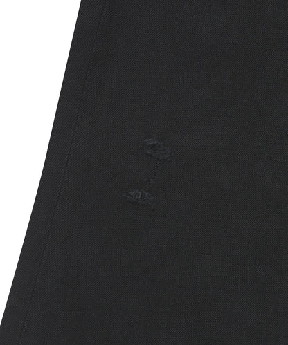 Vintage Slim Denim Pants - Black