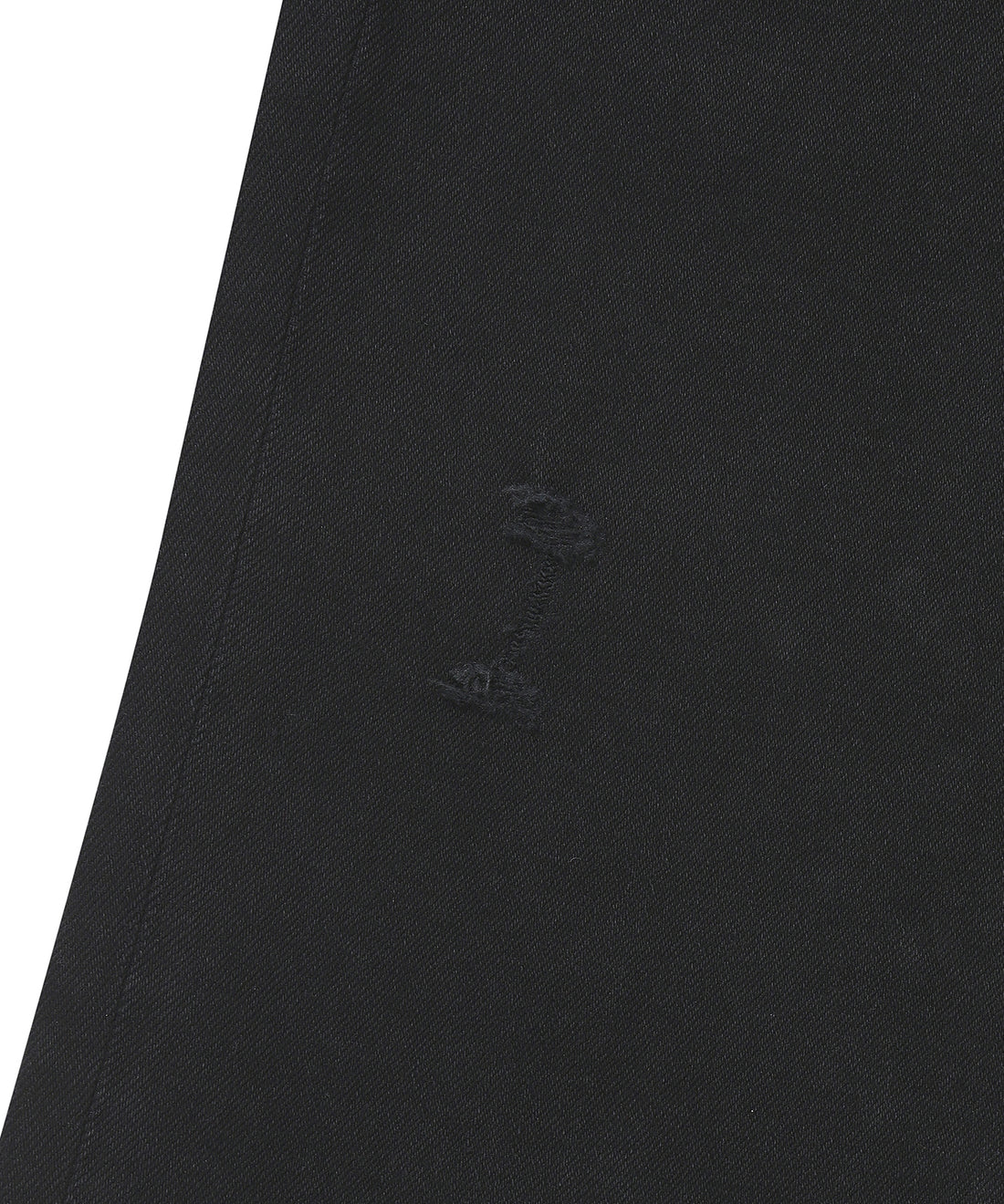 Vintage Slim Denim Pants - Black