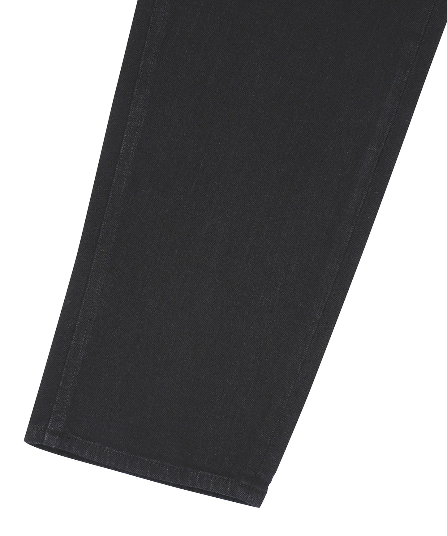 Vintage Slim Denim Pants - Black