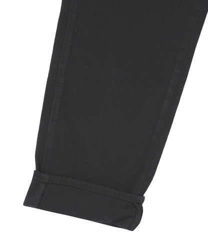 Vintage Slim Denim Pants - Black