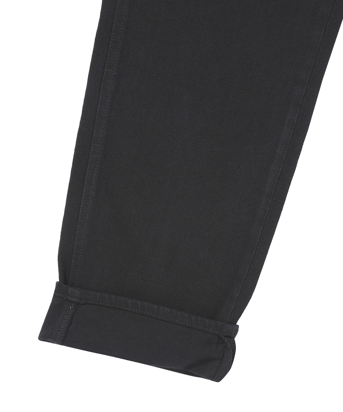 Vintage Slim Denim Pants - Black
