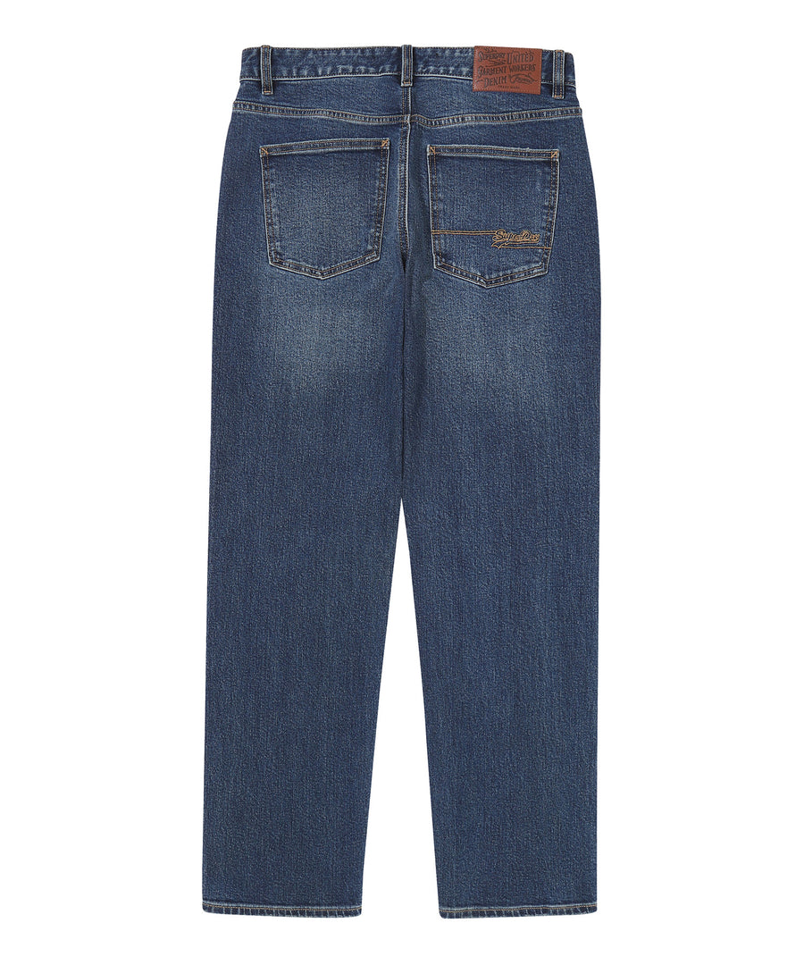 Vintage Slim Denim Pants