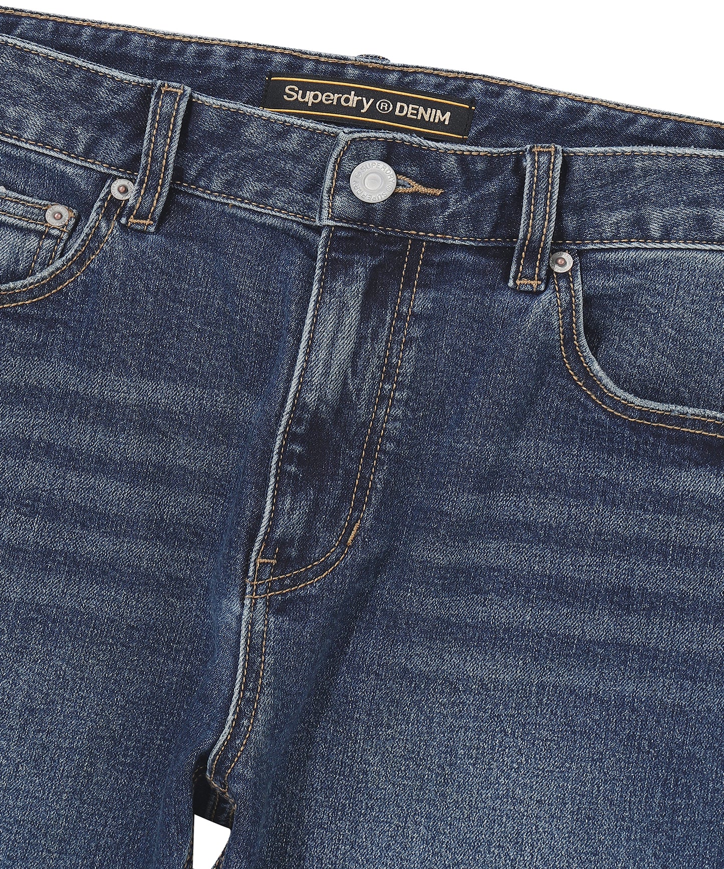 Vintage Slim Denim Pants