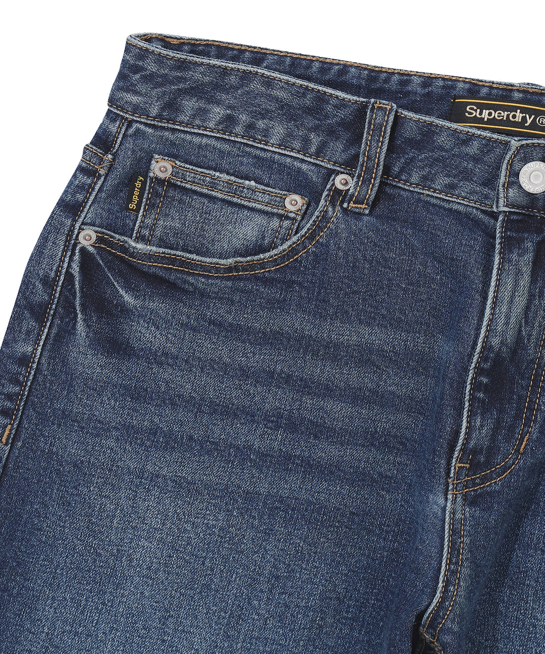Vintage Slim Denim Pants