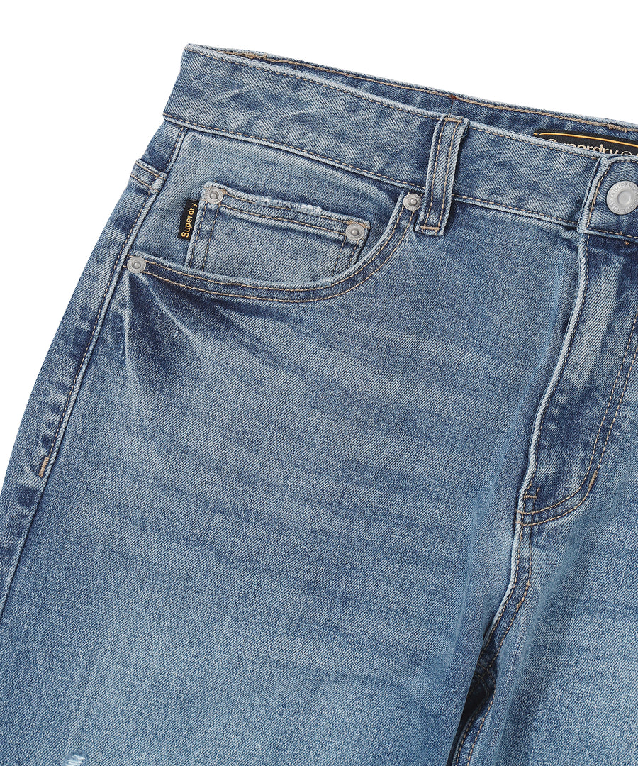 Vintage Slim Denim Pants