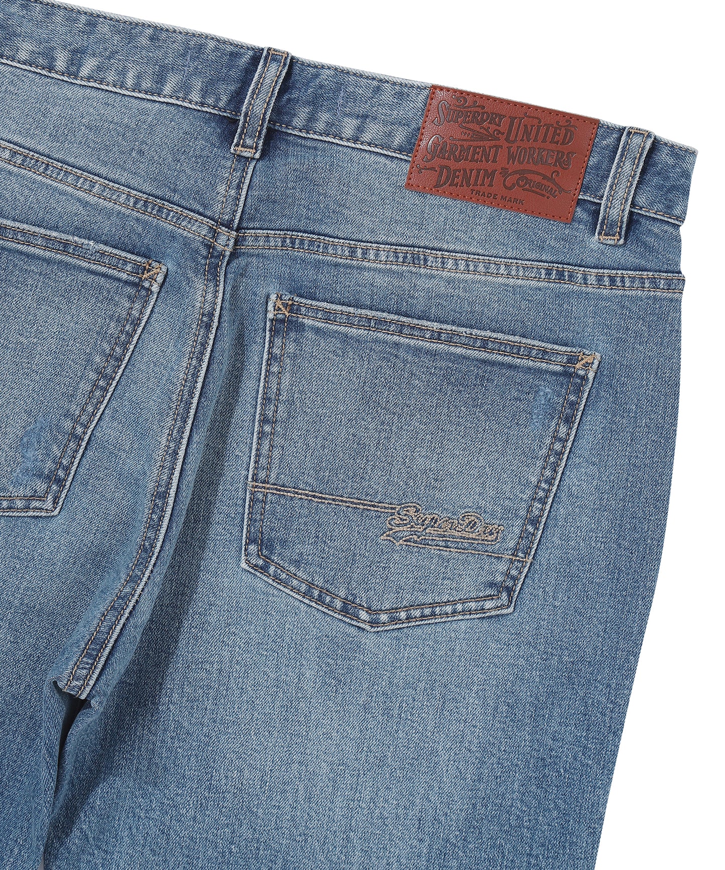 Vintage Slim Denim Pants