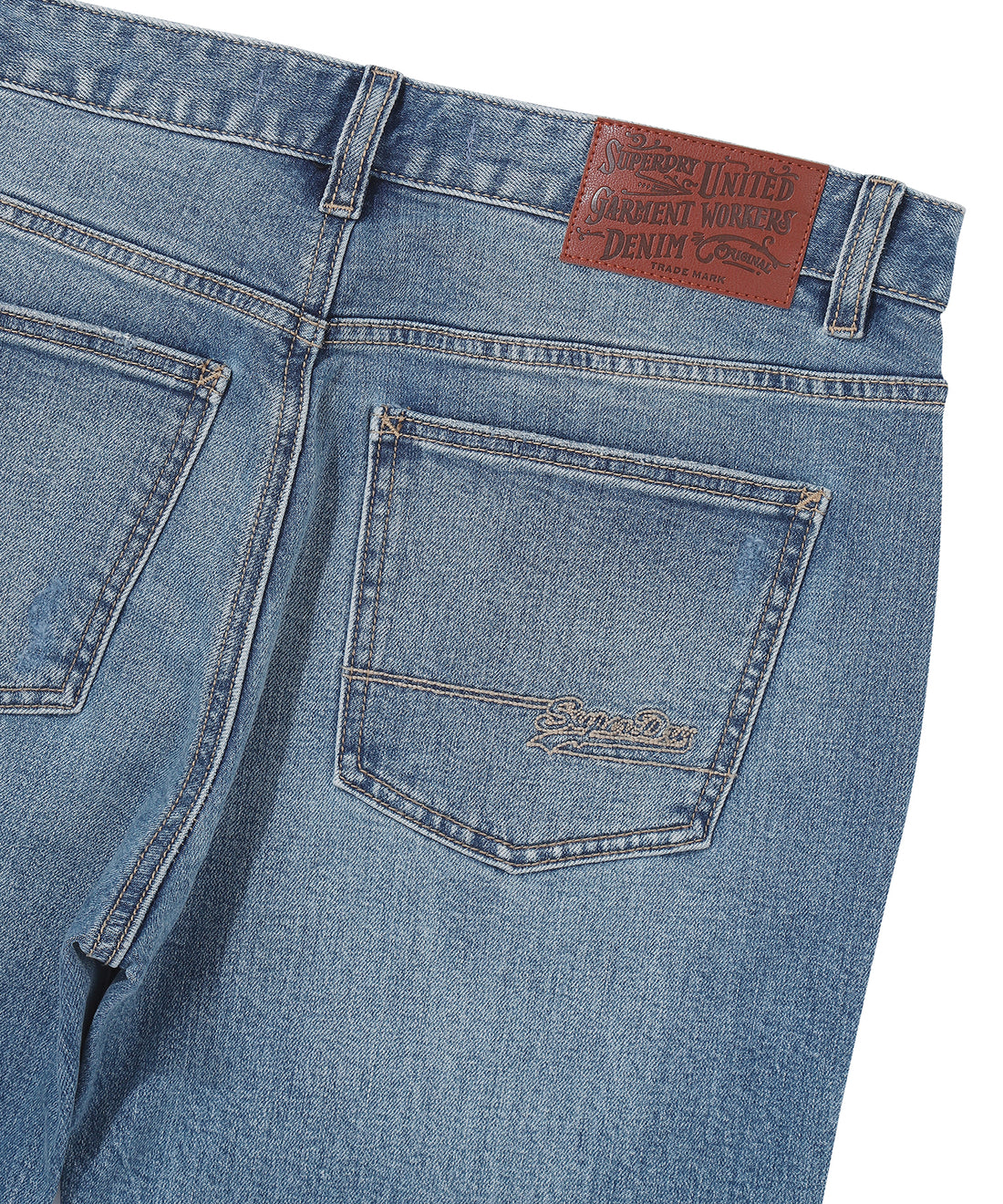 Vintage Slim Denim Pants