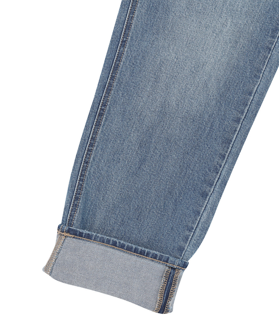 Vintage Slim Denim Pants