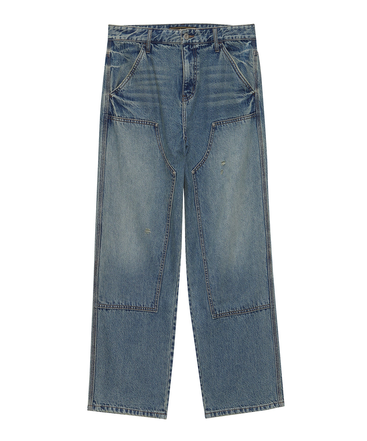 Double Knee Denim Carpenter Pants