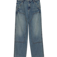 Double Knee Denim Carpenter Pants