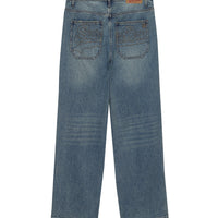 Double Knee Denim Carpenter Pants