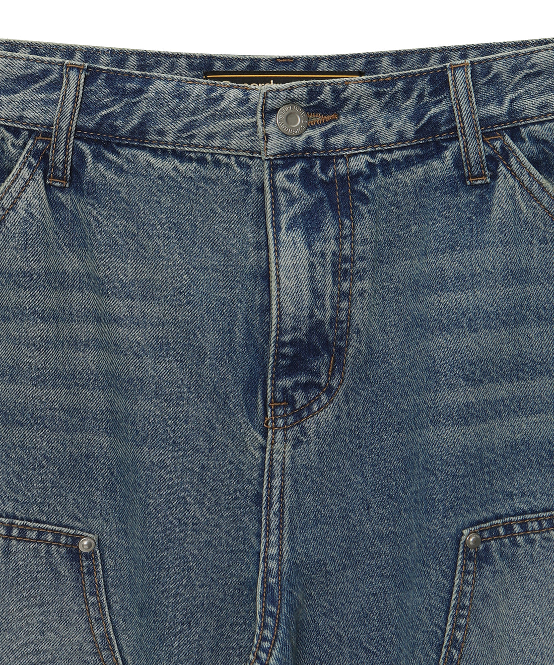 Double Knee Denim Carpenter Pants