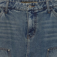 Double Knee Denim Carpenter Pants
