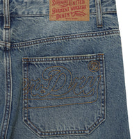 Double Knee Denim Carpenter Pants