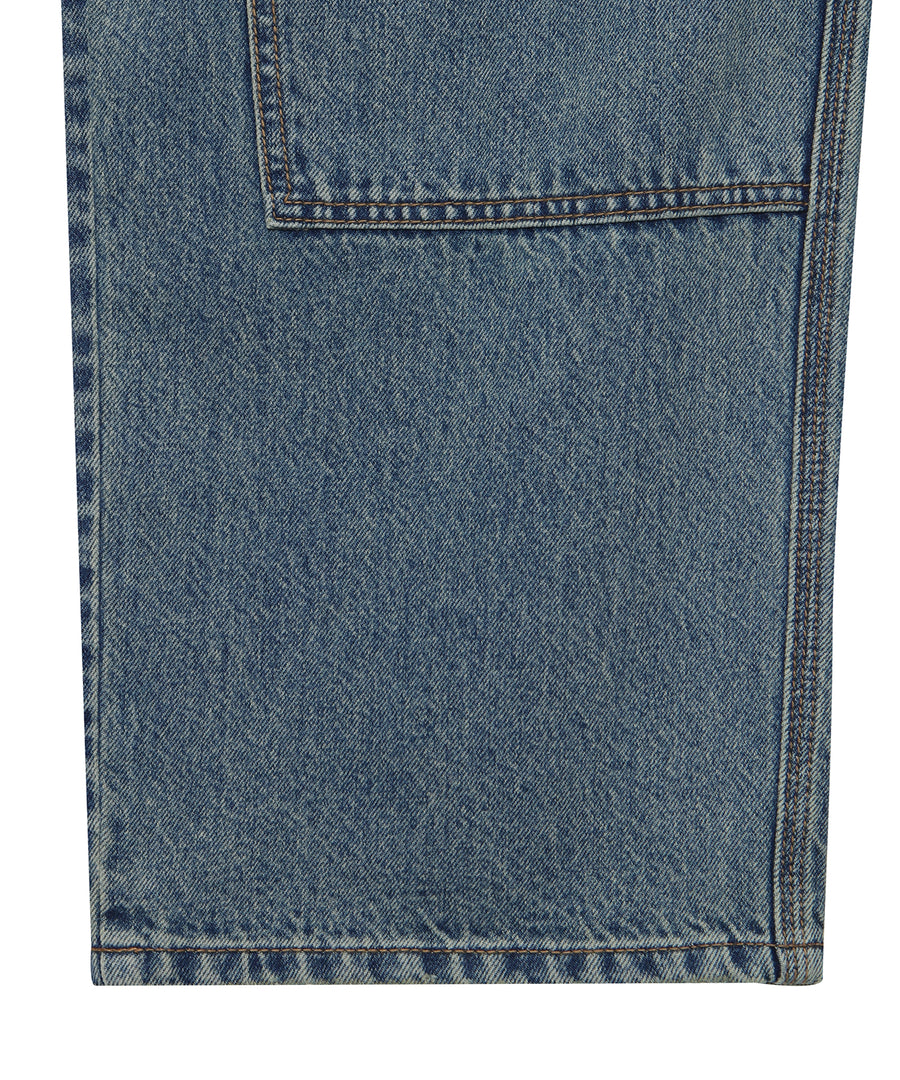 Double Knee Denim Carpenter Pants