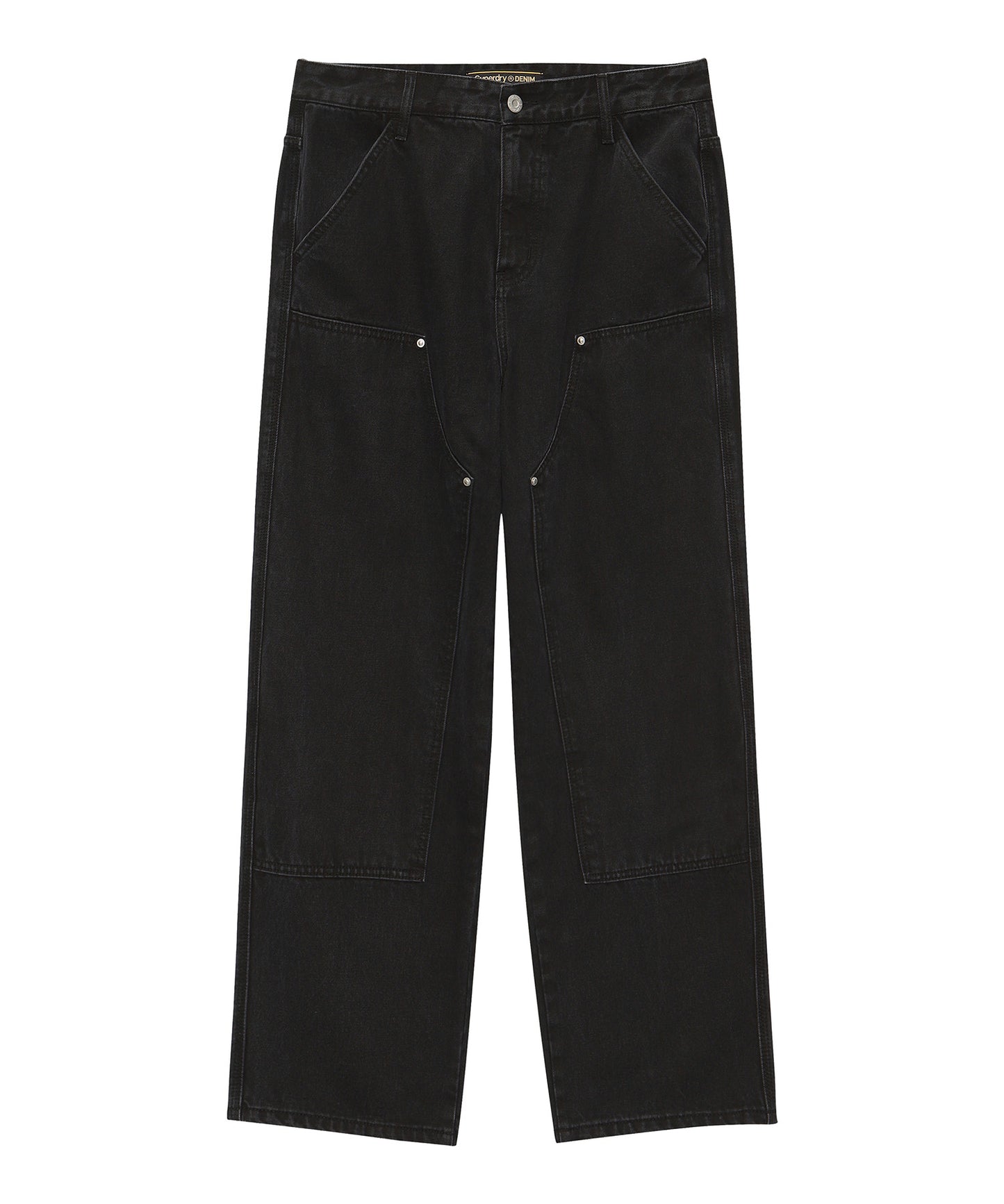 Double Knee Denim Carpenter Pants 2